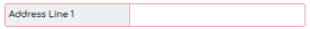 2. Address Line 1 