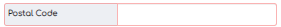 5. Postal Code 