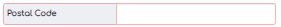 5. Postal Code 