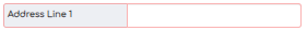 2. Address Line 1 