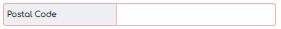 5. Postal Code 