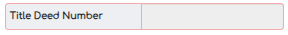 24. Title Deed Number