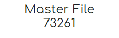 1. Master File