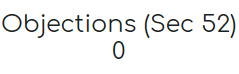 6. Objections