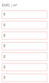 4. ENRC / m²