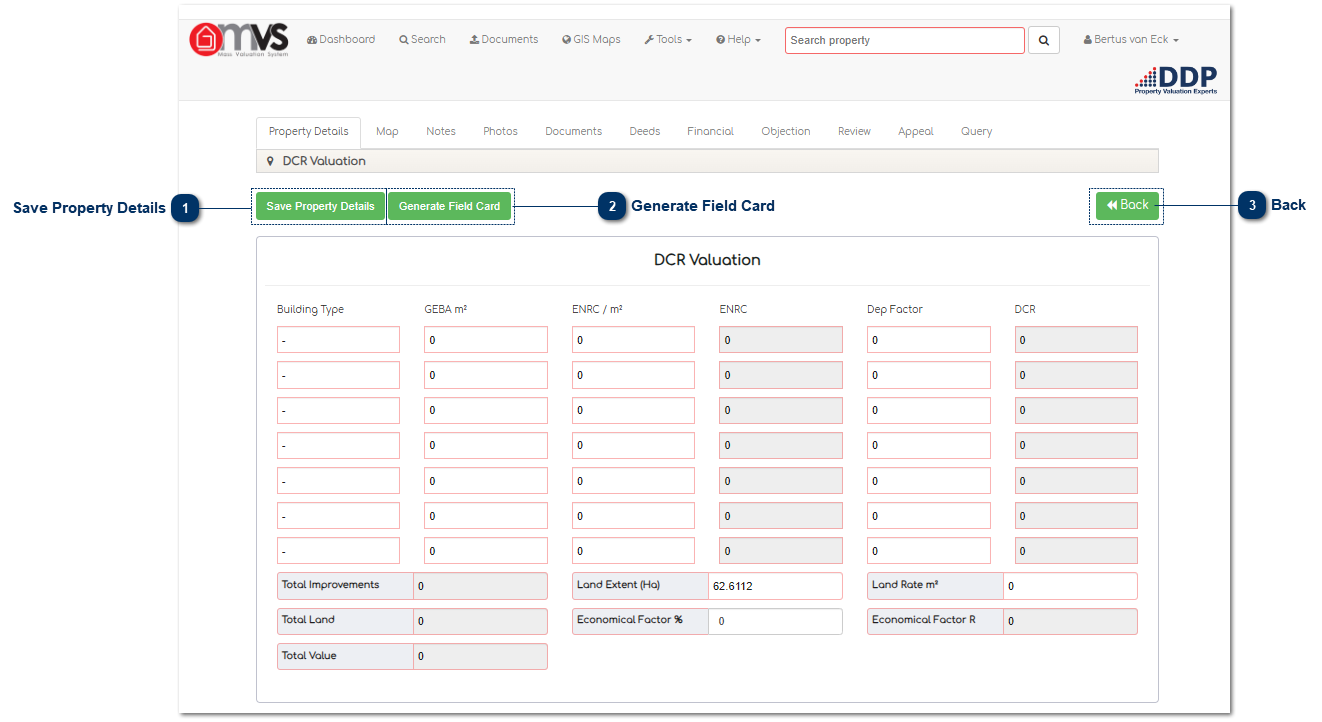 5.9.1.3.8. DCR Valuation (Depreciation Cost Replacement)