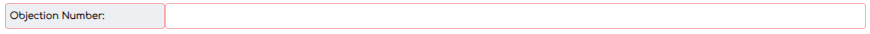 2. Objection Number