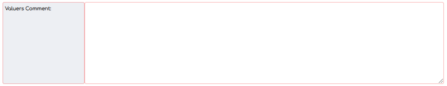 7. Valuer's Comments