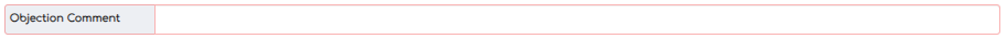 6. Objection Comment
