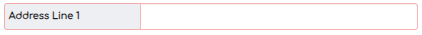 2. Address Line 1 
