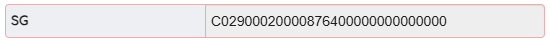 1. 30 Digit SG Code