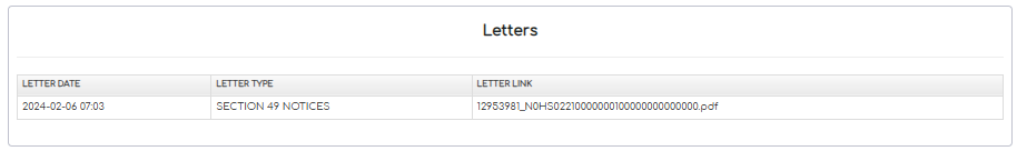 3. Letters