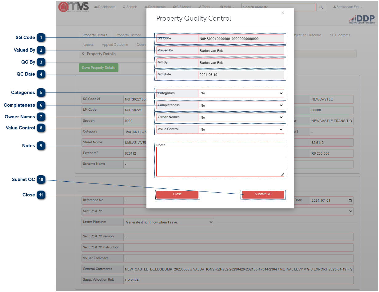 5.9.1.3.3. Quality Control Property