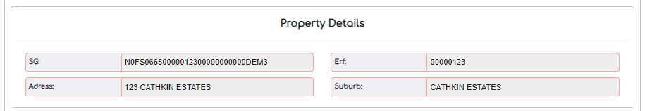 3. Query Property Details