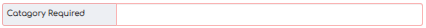 5. Category Required