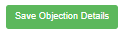 7. Save Objection Details
