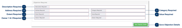 5.9.9.4. Reason for Objection