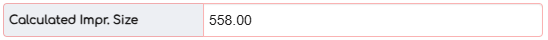 10. Calculated Improvement Size