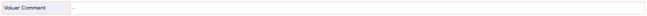 8. Valuer Comment