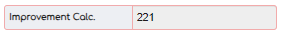 7. Improvement Calculation