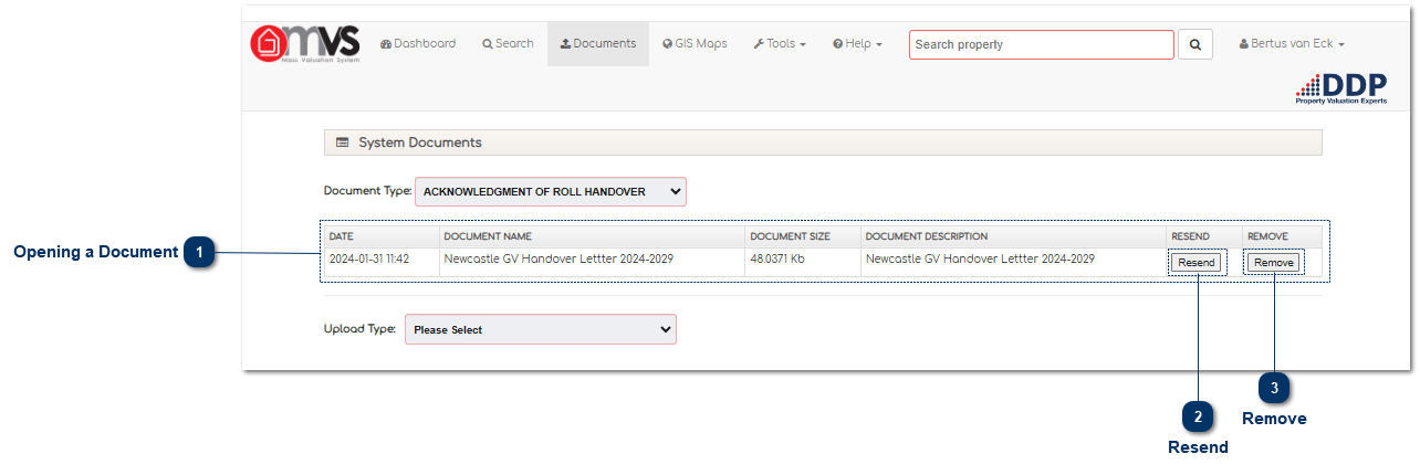 5.3.1. Viewing Documents
